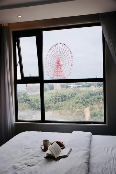Apartamento de dos dormitorios con balcón — Homestay Sapphire S2 Hạ Long - Tầng 25 - 31 - 2 phòng ngủ